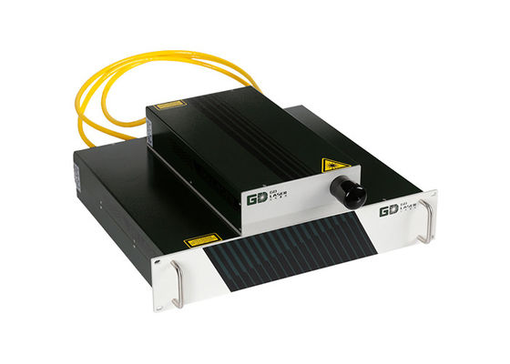 100W split high peak power MOPA fiber laser