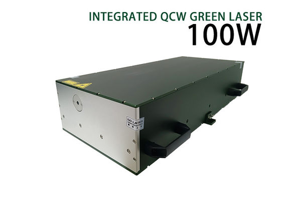Green QCW Fiber Laser 100W Integrated Single Mode Nanosecond Fiber Laser